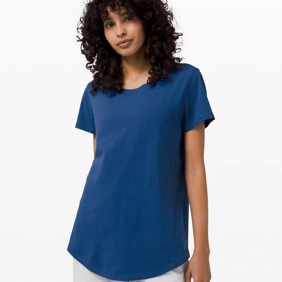 lululemon athletica Tops - NEW Lululemon Love Crew III in Regatta Blue 💙